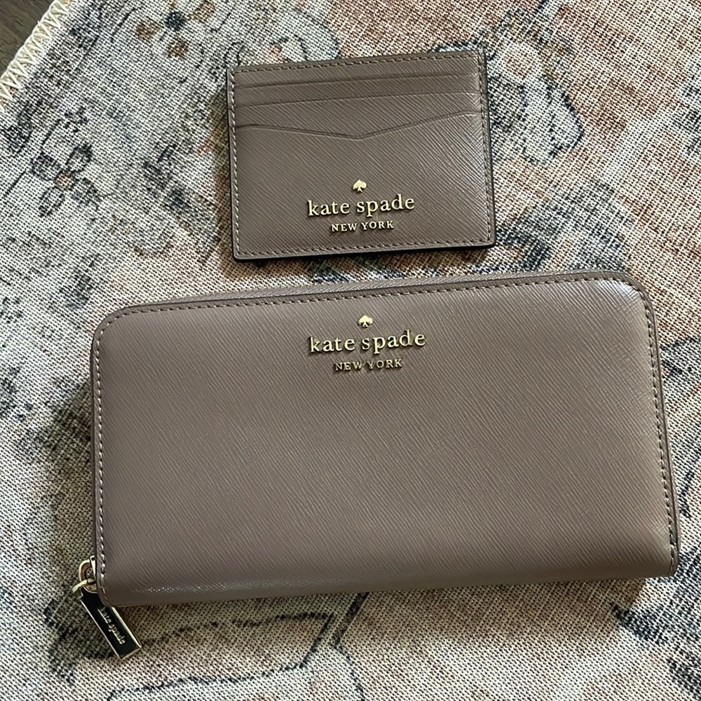 Taupe Kate Spade Wallet ONLY